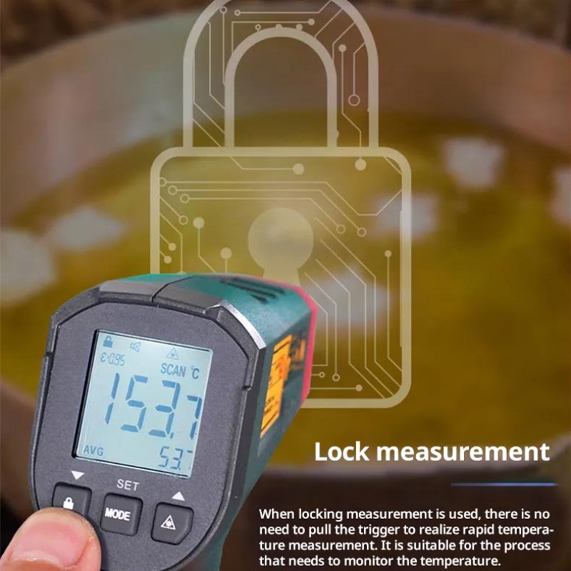 Industrial Laser Sensor - UNI-T UT306S UT306C Digitales Thermometer, Laser,