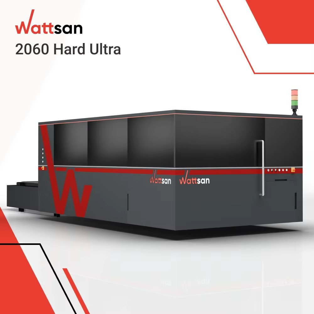 Industrial Laser Cutter For Metal - WATTSAN 2060 Hard Ultra CNC Faserlaser-Schneidemaschine