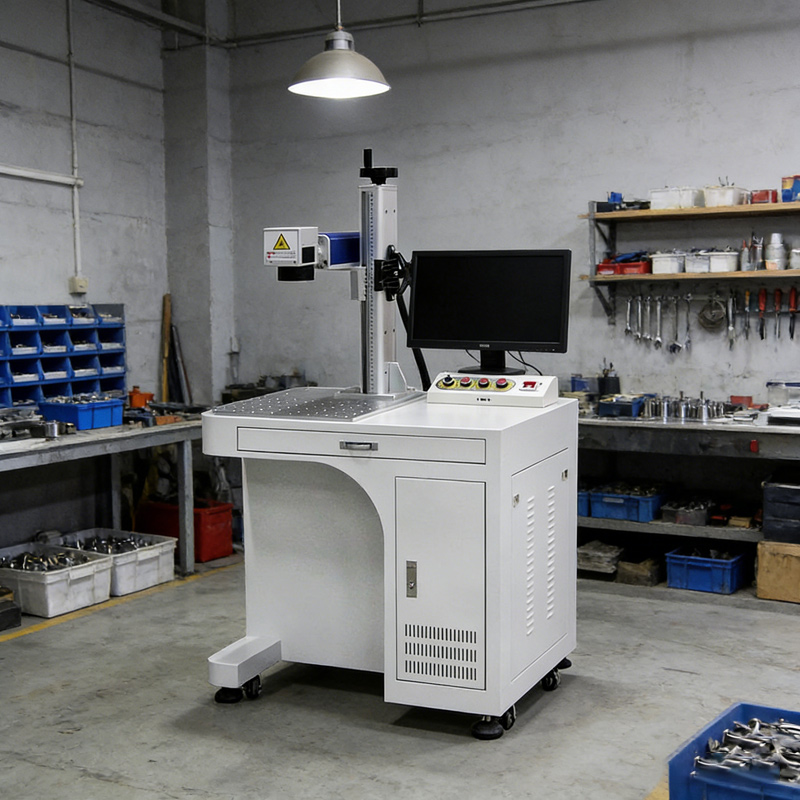 Industrial Laser Marking Machine - Faserlaser-Markiermaschine 50W CNC Luftgekühlte Metall-Gravurmaschine mit