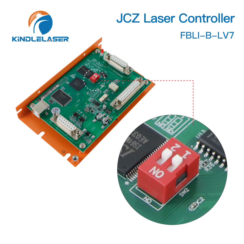 Industrial Laser Sensor - Original BJJCZ FBLI-B-LV7A Faserlaser-Steuerungskarte mit Drehachsenunterstützung