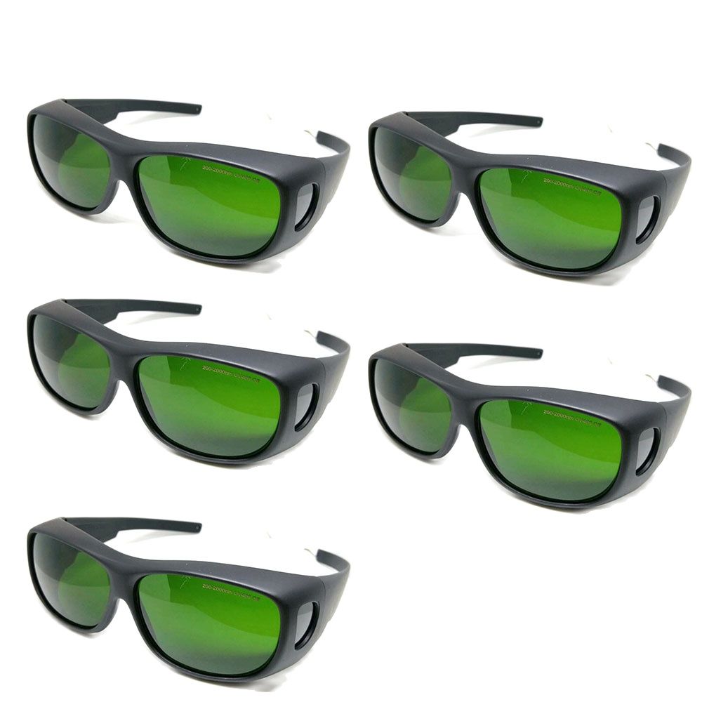 Laser Safety Goggles - 5 Stück IPL Augenschutzbrille 200 nm-2000