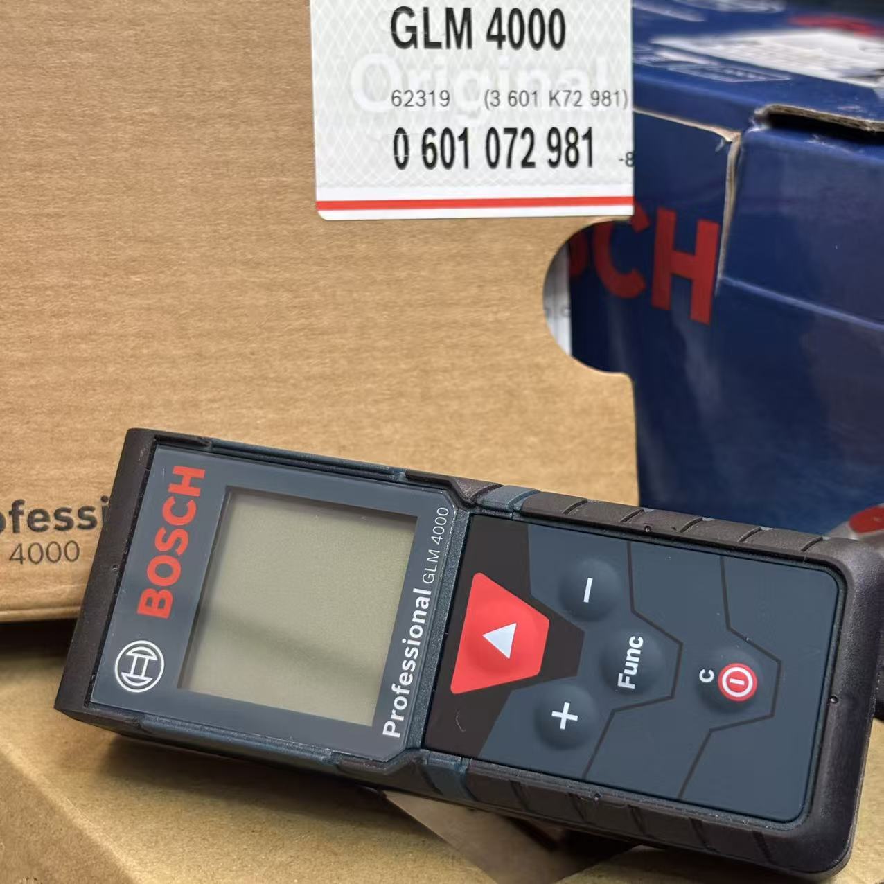 Industrial Laser Sensor - BOSCH GLM 4000 Laser-Entfernungsmesser Digitales Maßband