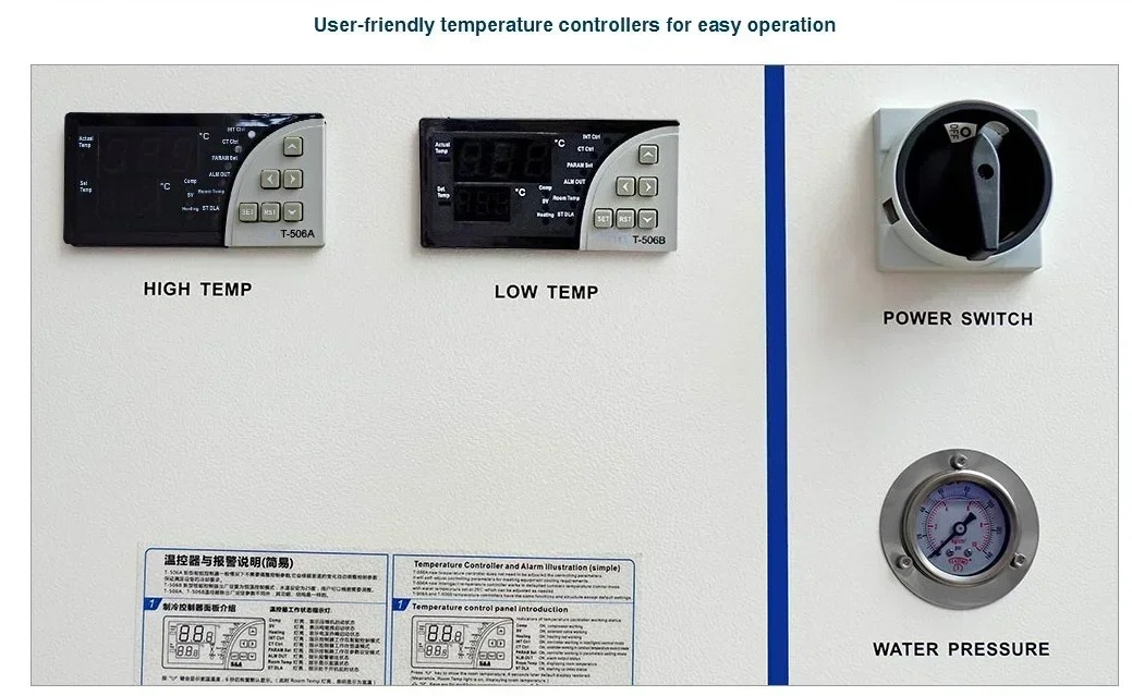 Laser Industrial Chiller - Industrieller Faserlaser-Kühler, Wasserkühlmaschine für Faserlaser-Schneidegeräte, Laserquellenkühlung