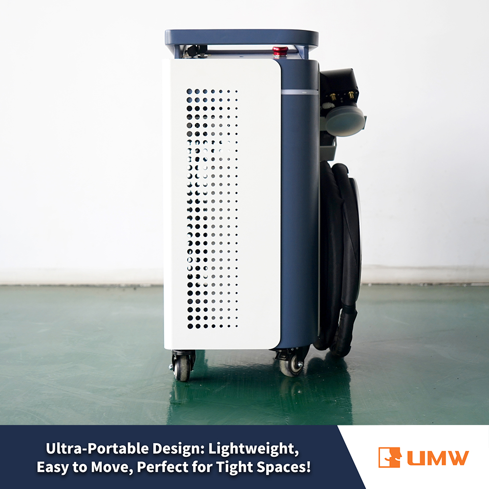 UMW Luftgekühlte Pulslaser-Rei – Industrial Laser Cleaning Equipment Bewertung und Preis