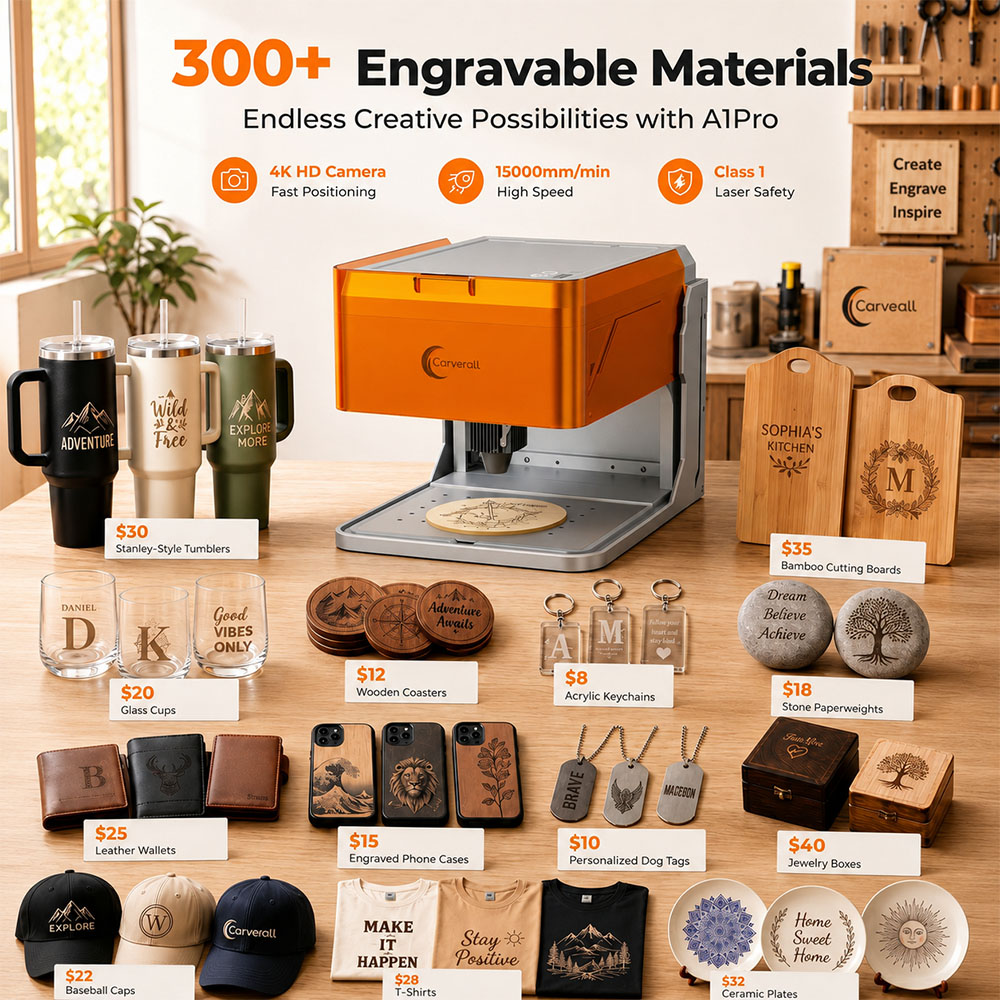 Carverall A1PRO 10W Lasergravi – Industrial Laser Cutting Machines Bewertung und Preis